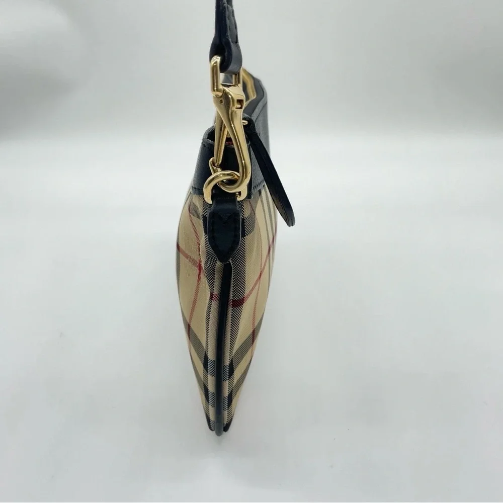 Auth BURBERRY Nova Check
Shadow Horse Nylon Leather Beige
Shoulder Bag - Picture 5 of 15